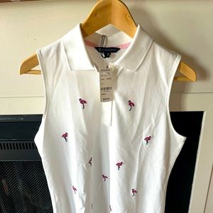 BNWT Brooks Brothers Flamingo Polo
